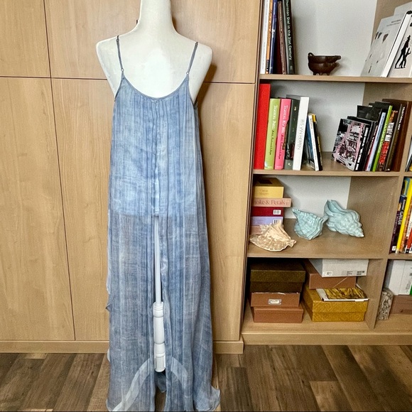 Mes Demoiselles silk chiffon flowy tank top - Picture 7 of 10
